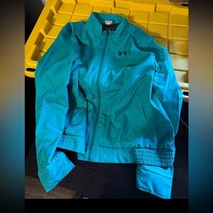 Under Armour Women's Teal Bomber Jacket (new no tag)